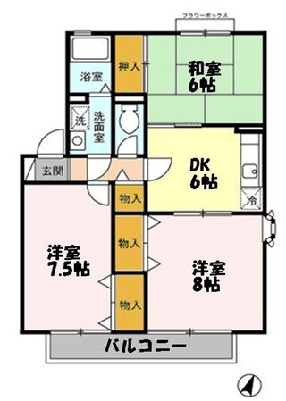ドミール神田 参番館の物件間取画像
